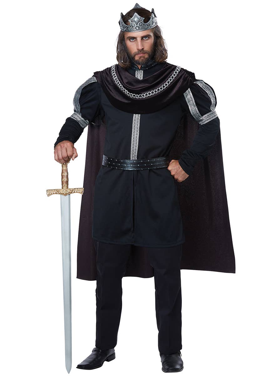 Plus Size Men's Dark Monarch King Costume