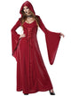 Image of Womens Halloween Costume, Crimson Red Priestess Women's Halloween Costume