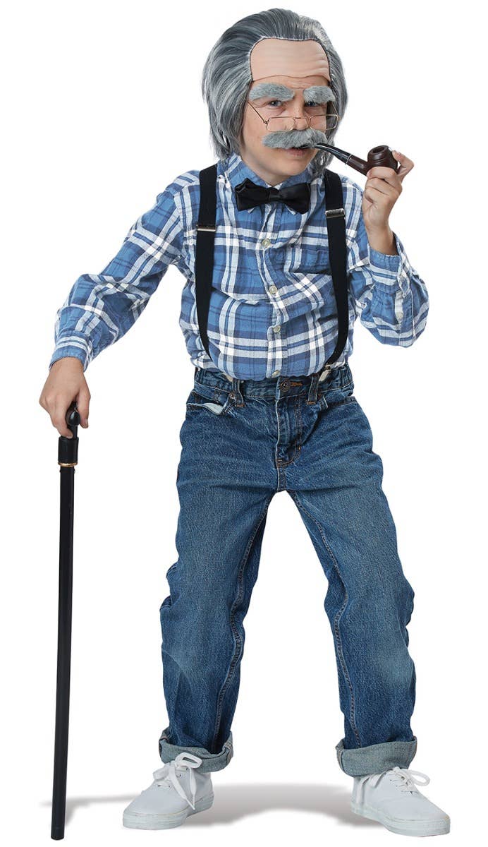 Image of Old Man Boys Costume Accessory Kit