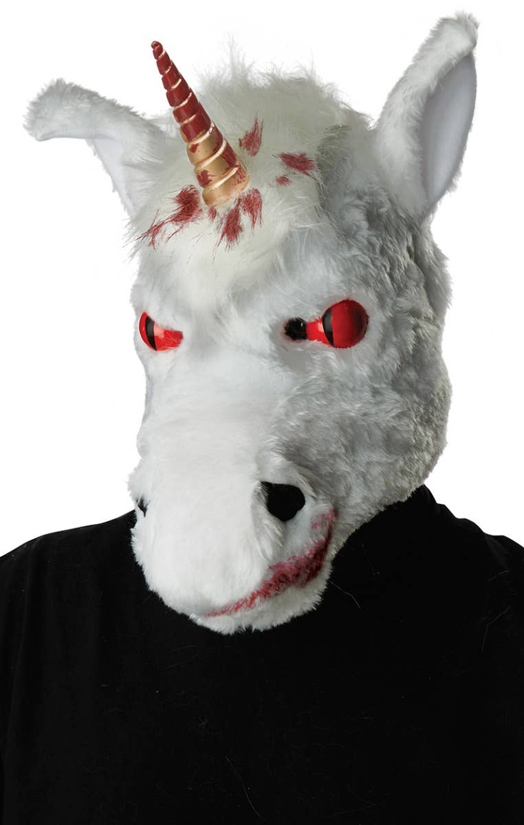 Evil Unicorn Animotion California Costumes Halloween Mask Main Image