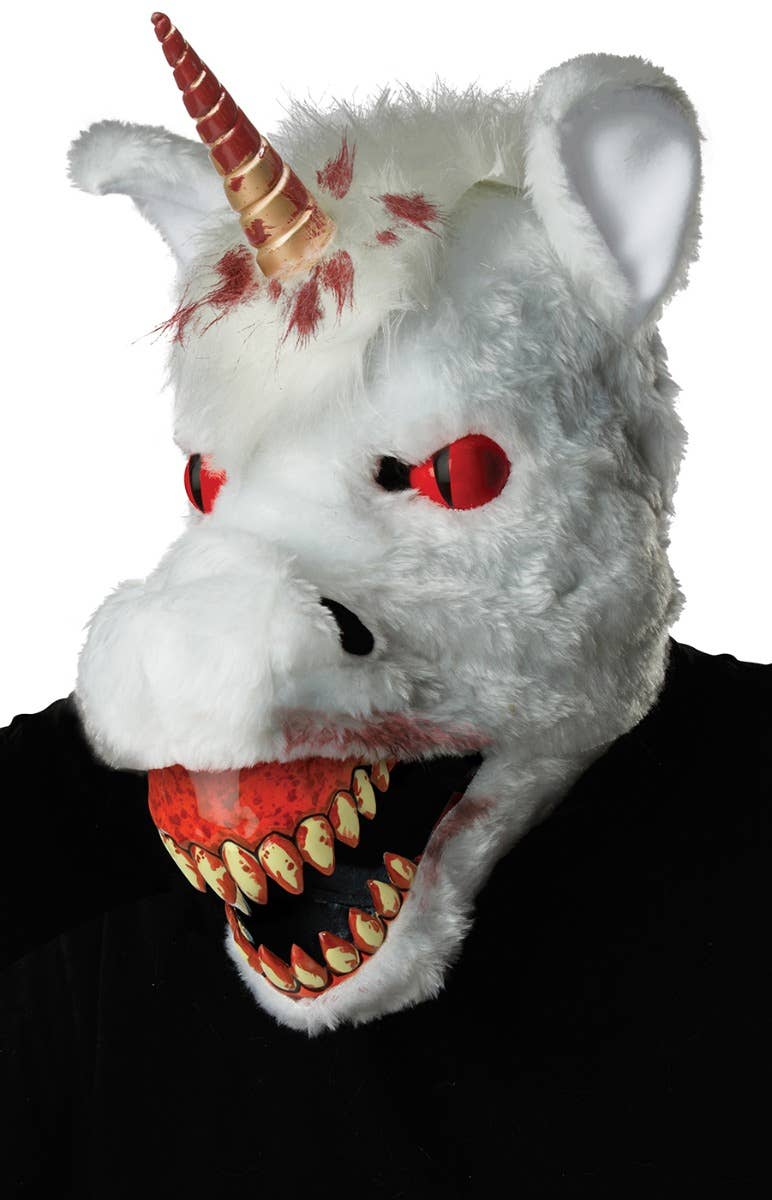 Evil Unicorn Animotion California Costumes Halloween Mask Alternative Image
