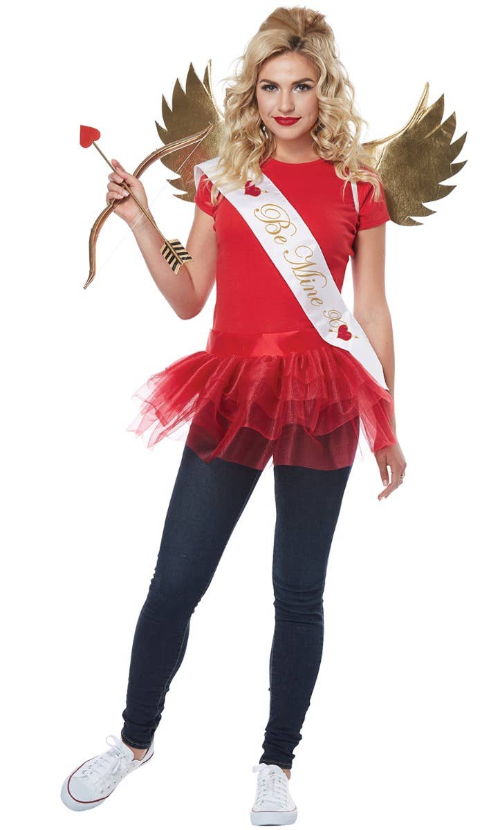 Adult's Valentine's Day Cupid Costume Accessory Kit Main Image