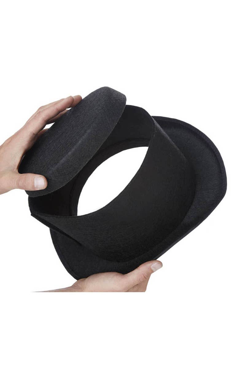 Kids Versatile Black Top Hat Fancy Dress Costume Accessory Alternate Image