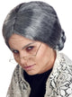 Women's Old Grandma Grey Costume Wig