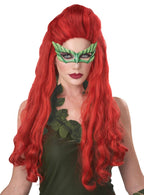 Lethal Beauty Poison Ivy Red Costume Wig For Women