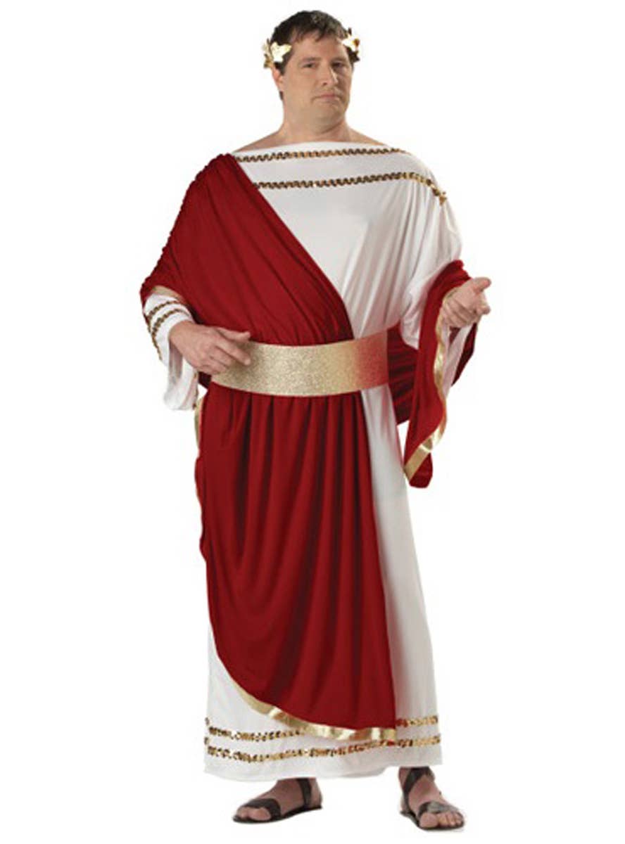 Julius Caesar Men's Roman Toga Fancy Dress Costume Main Image