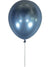 Image of Cerulean Blue Chrome 12 Pack 30cm Latex Balloons