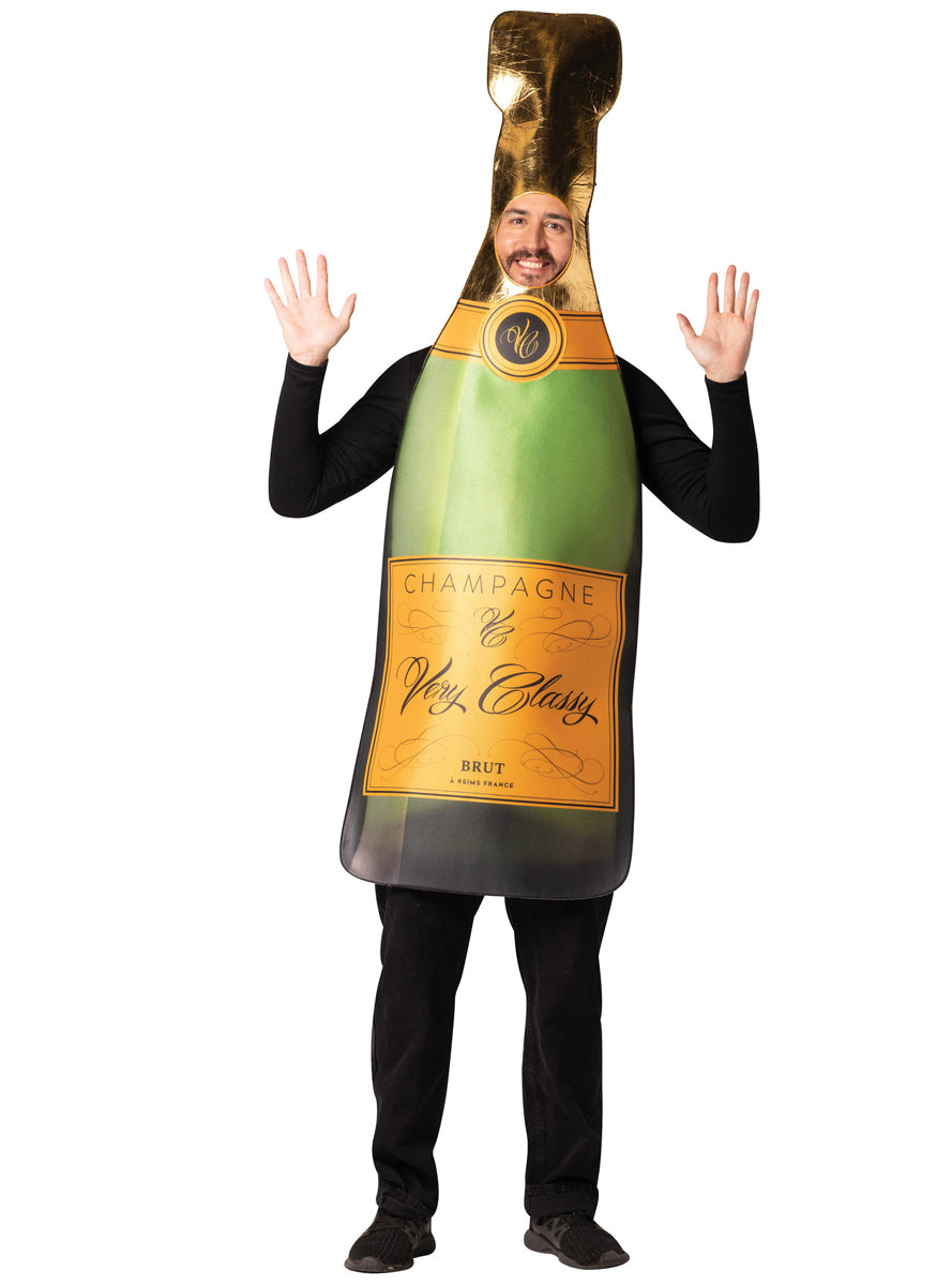 Champagne Bottle Novelty Adults Costume - Main Image