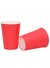 Image of Cherry Red 20 Pack Paper Cups