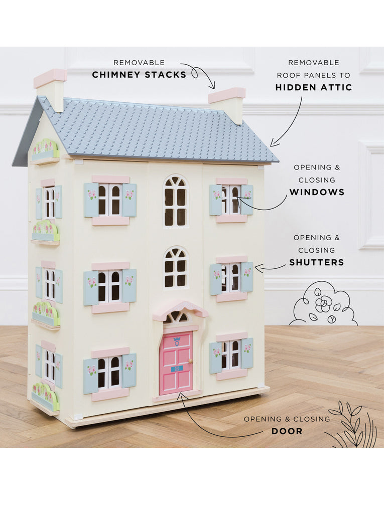 Cherry Tree Hall Large Wooden Doll House