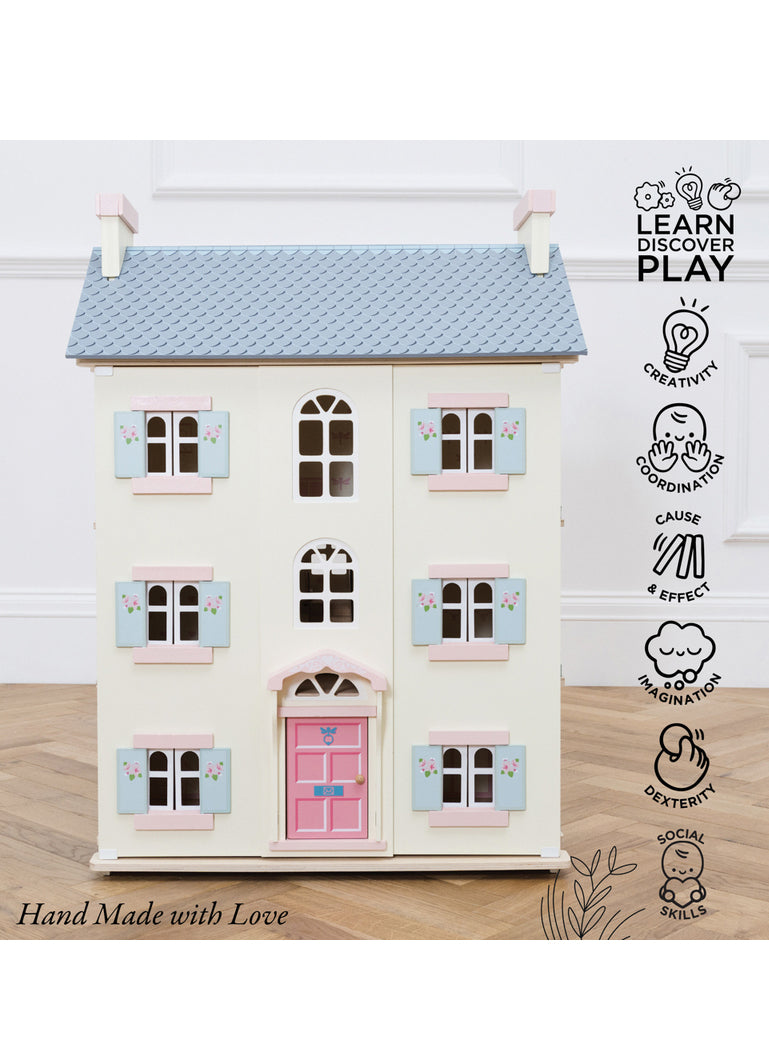 Cherry Tree Hall Large Wooden Doll House
