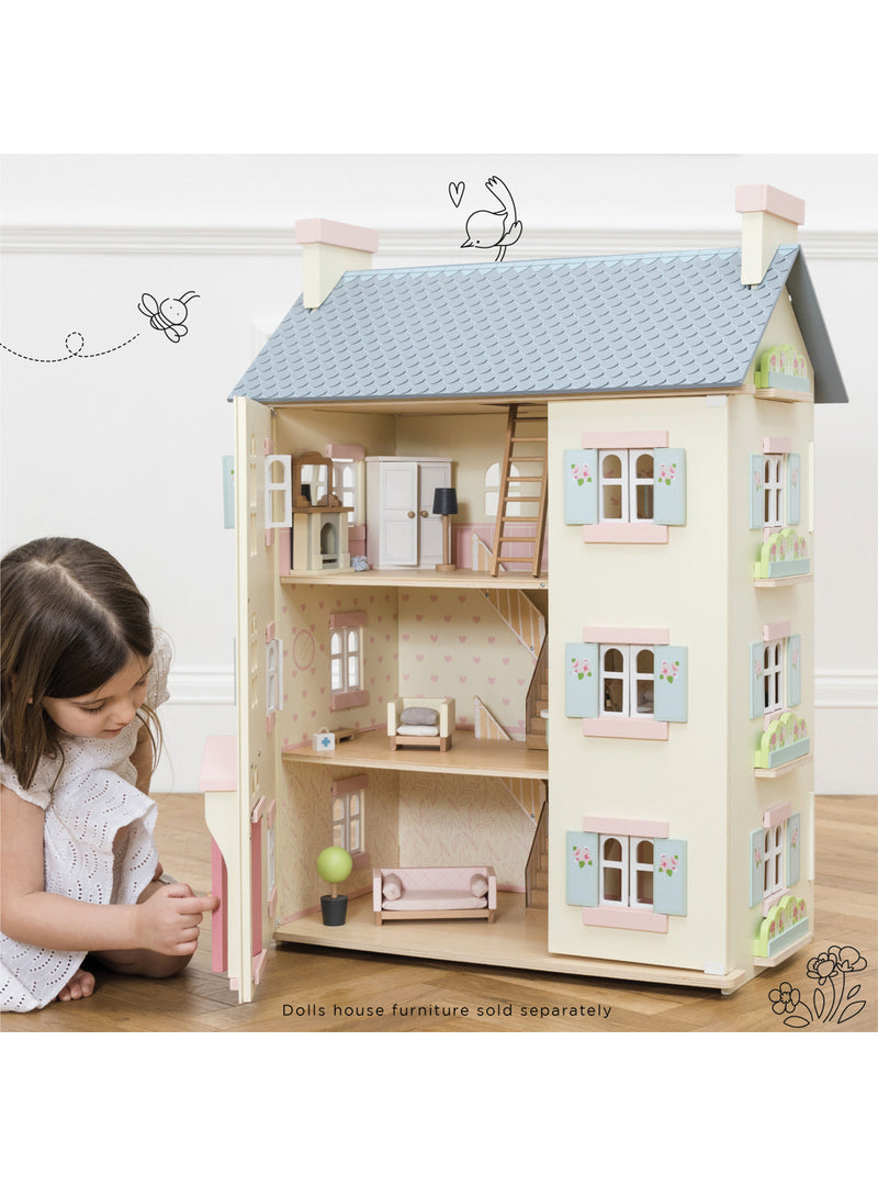 Cherry Tree Hall Large Wooden Doll House