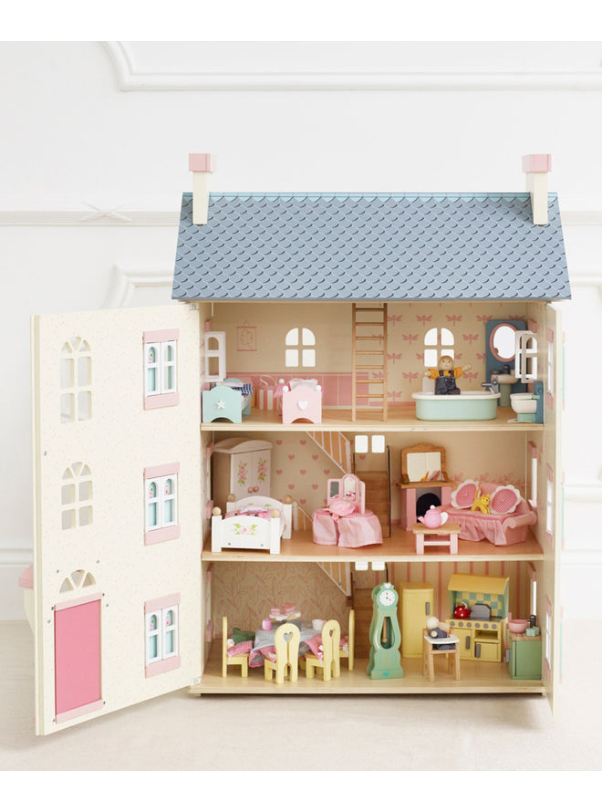 Cherry Tree Hall Large Wooden Doll House