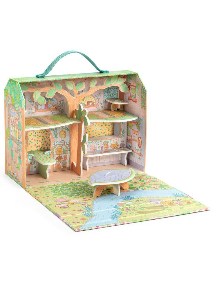 Children Tiny Doll House In The Forest - Alternate Image 1