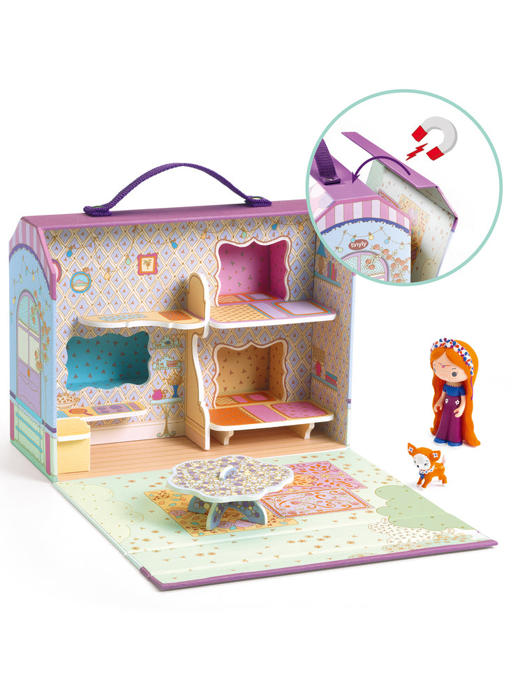 Children Tiny Wagon Doll House - Alternate Image 3