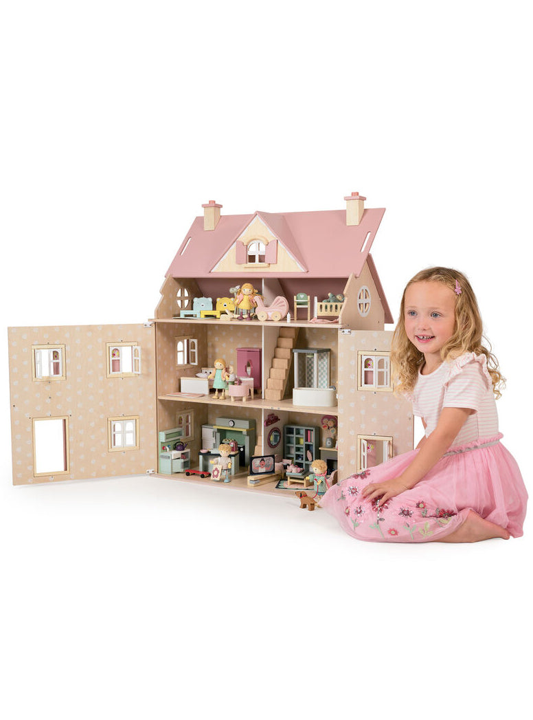 Children Wooden Alouette Doll House - Alternate Image 3