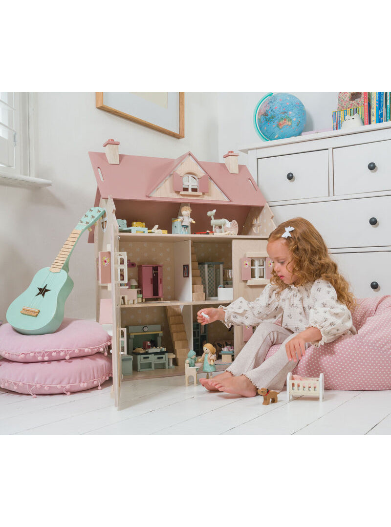 Children Wooden Alouette Doll House - Lifestyle Image