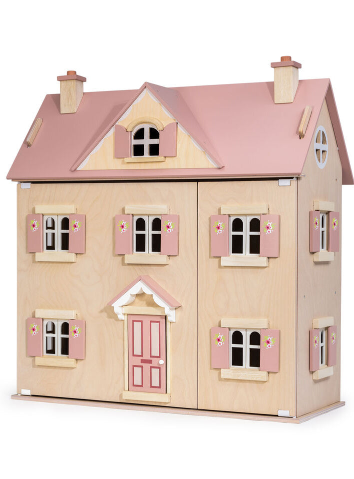Children Wooden Alouette Doll House - Main Image