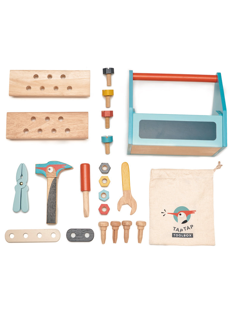 Children Wooden Toll Box Set - Accessory Image
