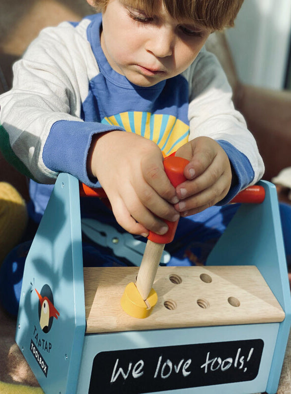 Children Wooden Toll Box Set - Lifestyle Image 3