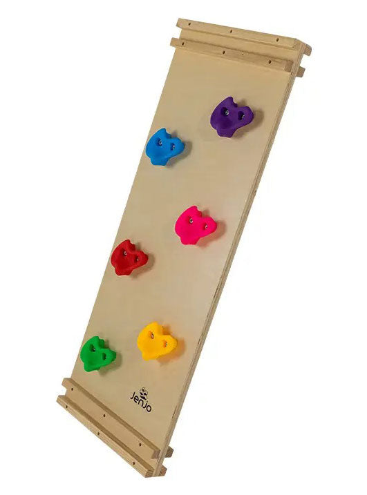Childrens 120cm Wooden Rock Climbing Frame And Slide - Alternative Image 3