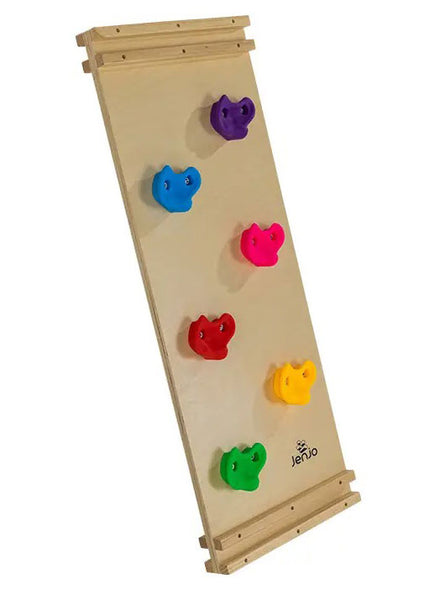 Childrens 120cm Wooden Rock Climbing Frame And Slide - Main Image
