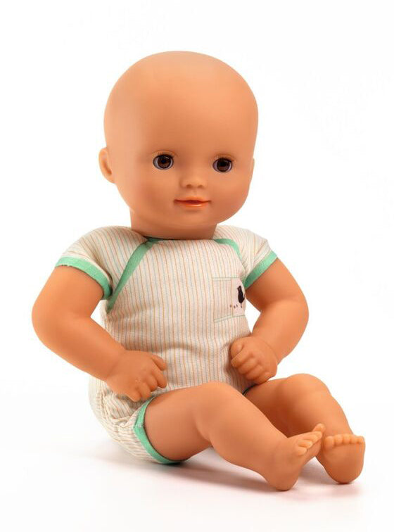 Childrens 32cm Jacinthe Soft Baby Doll - Alternate Image