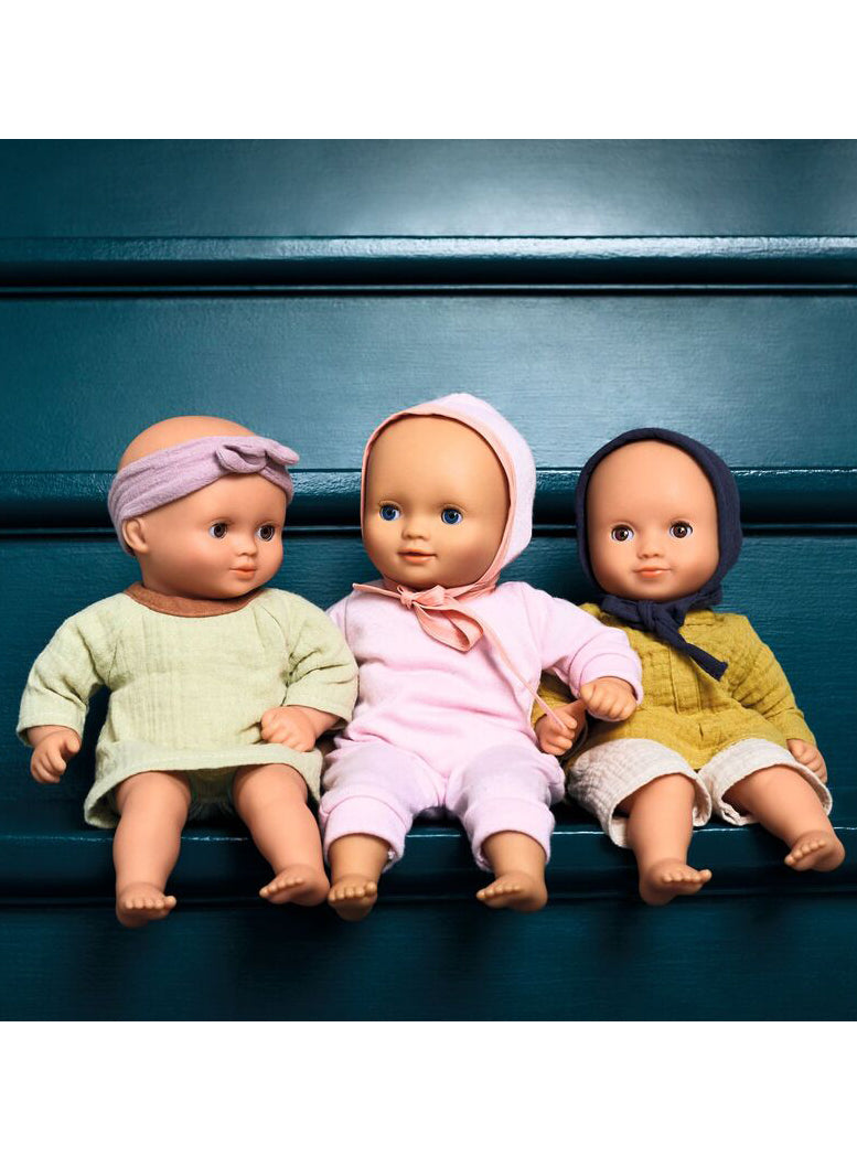 Childrens 32cm Pistache Soft Baby Doll - Lifestyle Image 2