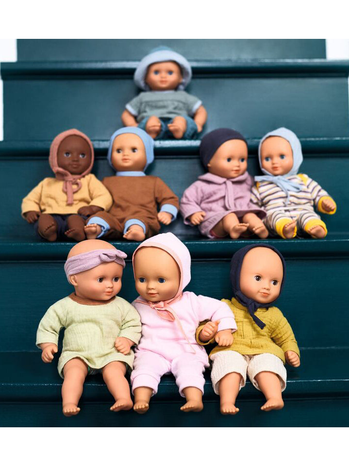 Childrens 32cm Pistache Soft Baby Doll - Lifestyle Image 4