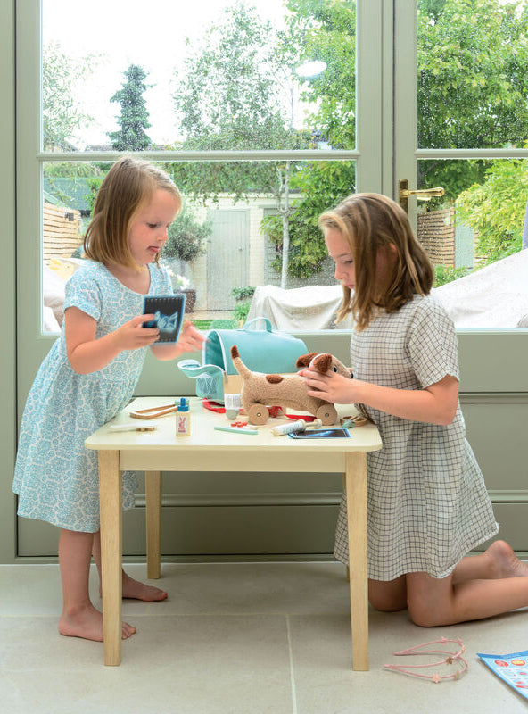Childrens Pretend Wooden Animal Rescue Kit - Lifestyle Image