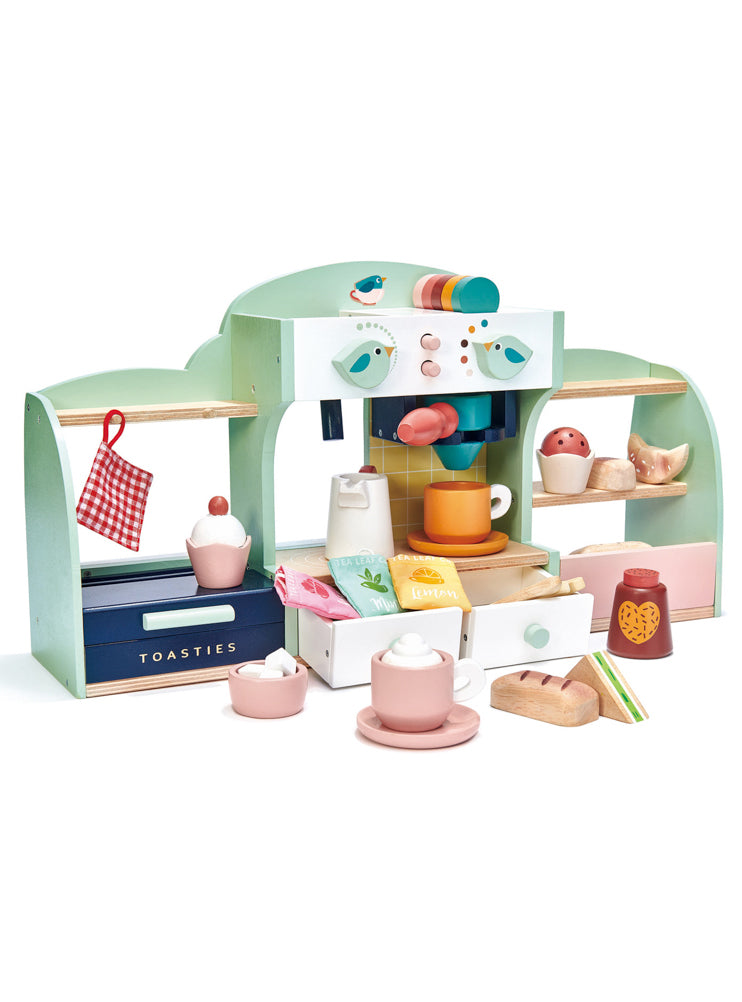 Childrens Pretend Wooden Mini Chef Cafe - Main Image
