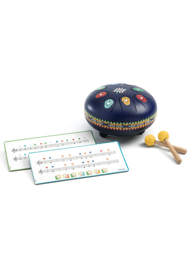Childrens Steel Tongue Drum Instrument - Alternate Image