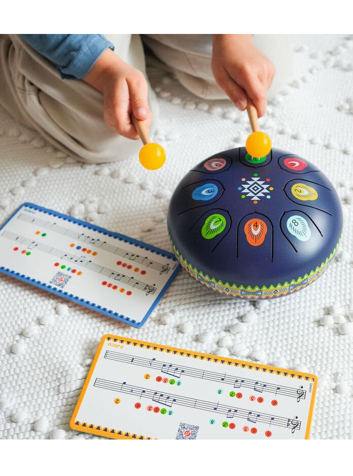 Childrens Steel Tongue Drum Instrument - Lifestyle Image