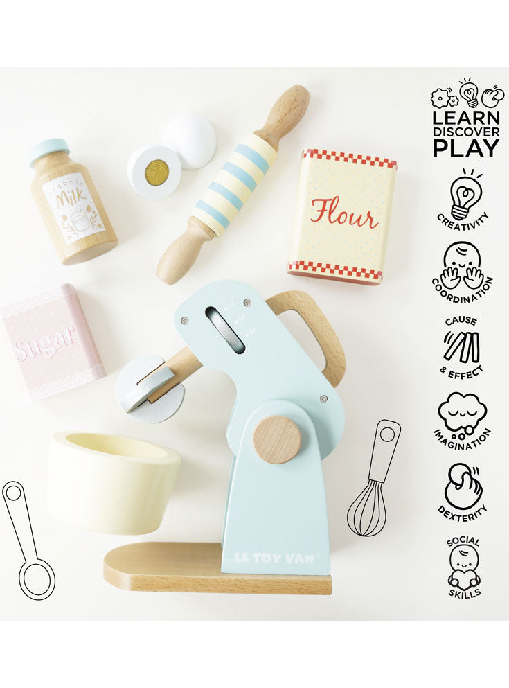 Childrens Wooden Baker Set - Alternate Image 2