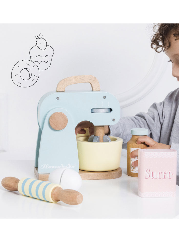 Childrens Wooden Baker Set - Lifestyle Image 1