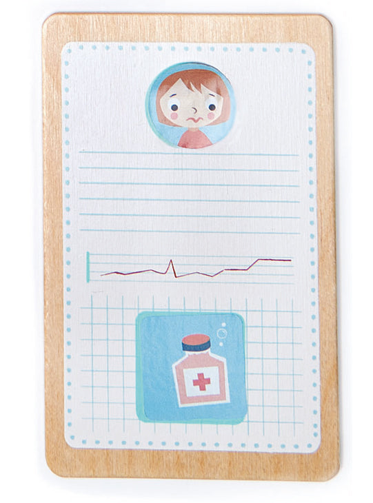 Childrens Wooden Doctors Set With Bag - Alternate Image 6