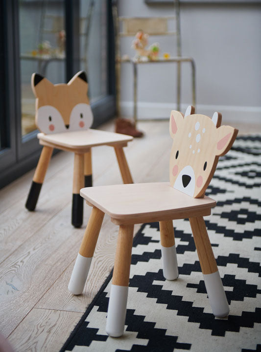 Childrens Wooden Forest Deer Chair - Lifestyle Image 4