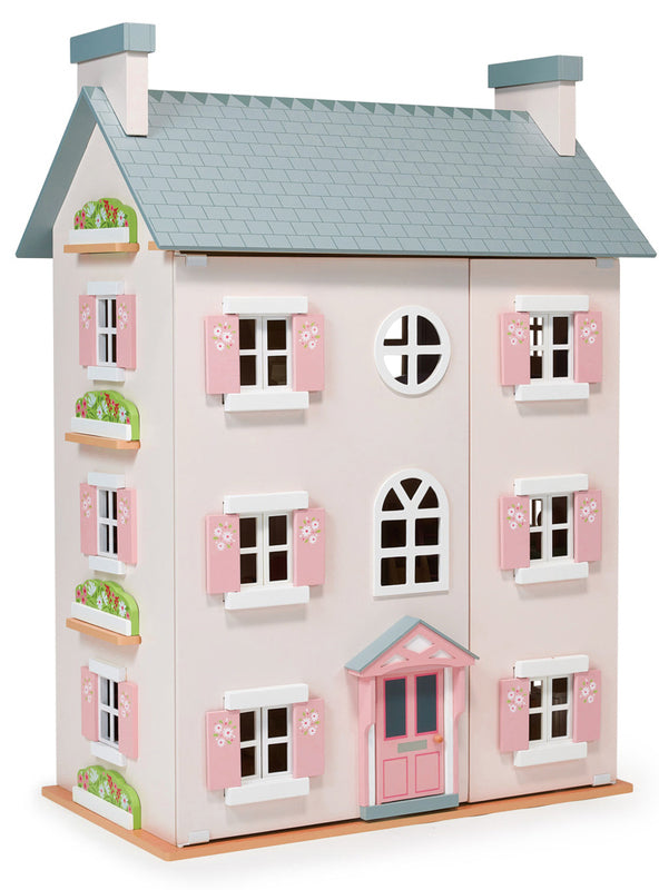 Childrens Wooden Heather Hall Doll House - Main Image