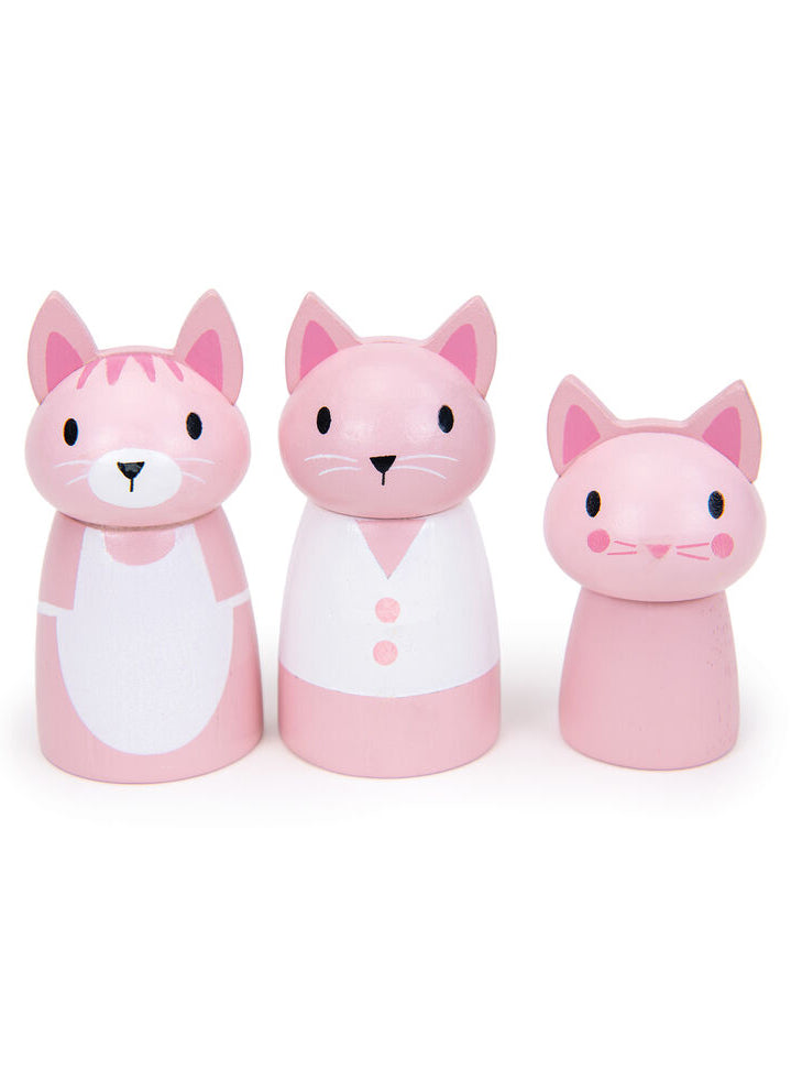 Childrens Wooden Kitty Milkshake Van Toy - Accessory Image 1