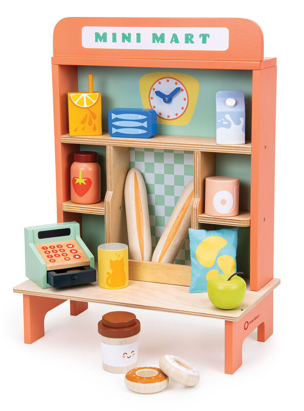 Childrens Wooden Pretend Mini Mart Toy - Main Image