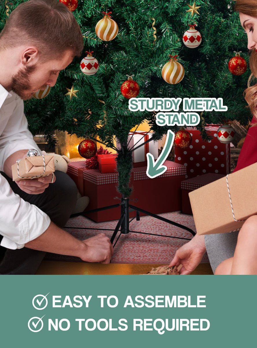 Christabelle Classic Green Christmas Tree 120cm Stand Image 2
