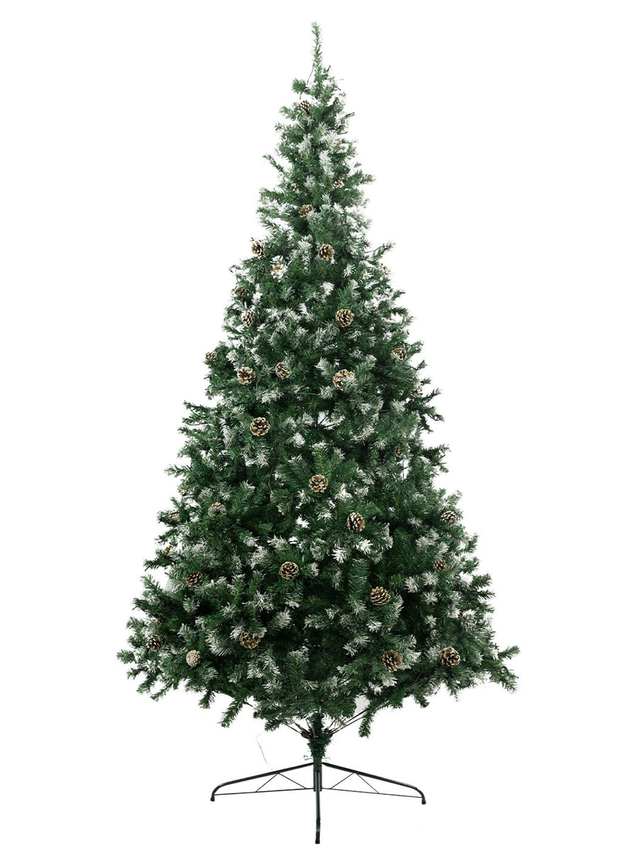 Christabelle 150cm Prelit Christmas Tree with Pine Cones and Snow Tipped - Alternate Image