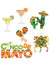 Image of Mexican Cinco De Mayo Cut Out Party Decorations