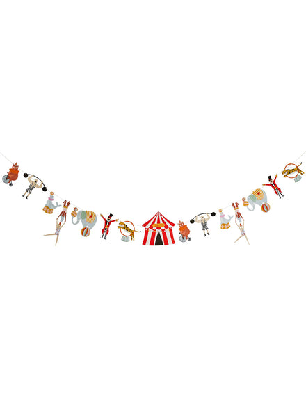 Circus Party 3m Long Character Garland — Main Image
