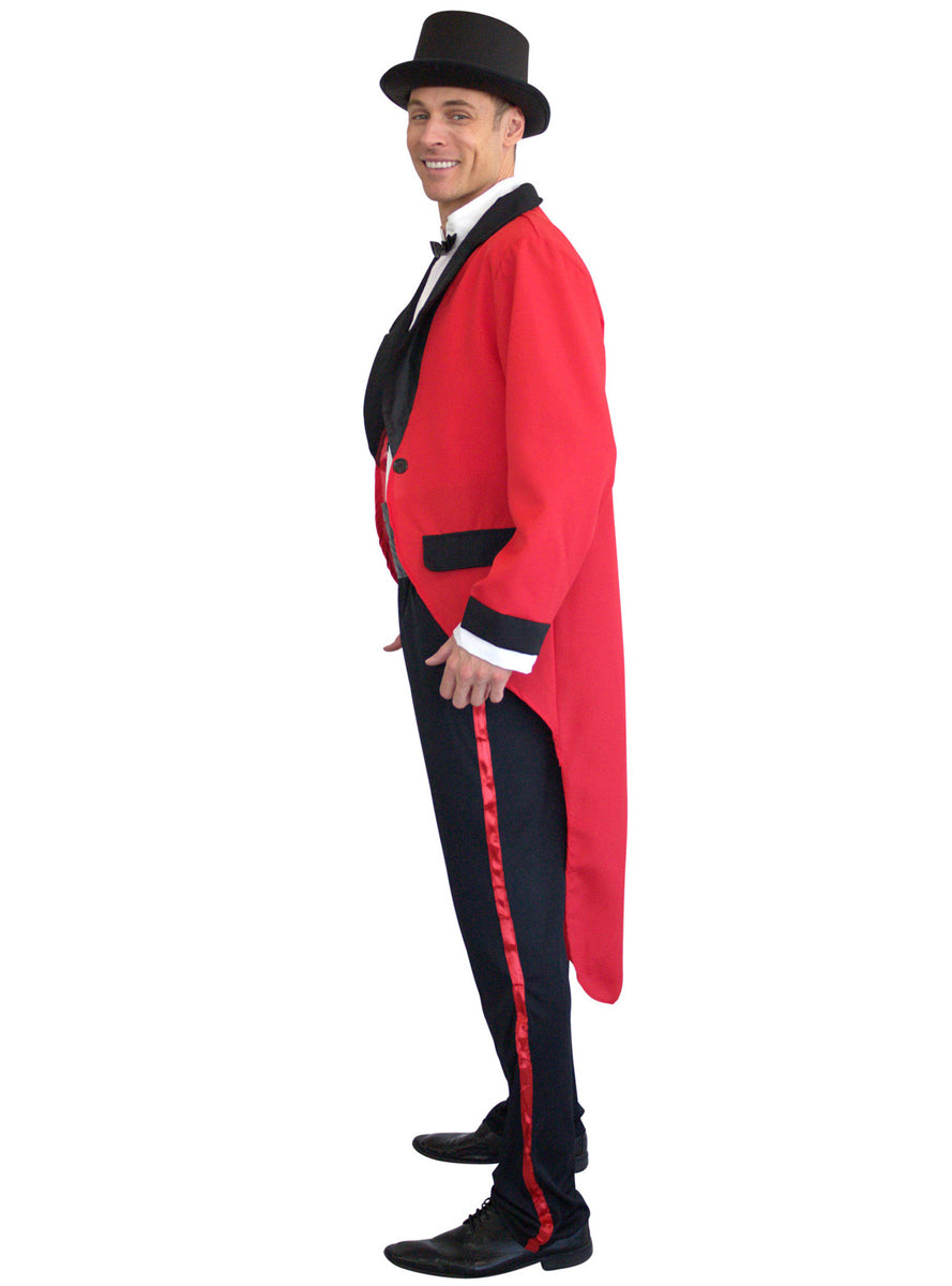 Circus Ringmaster Mens Costume - Side Image