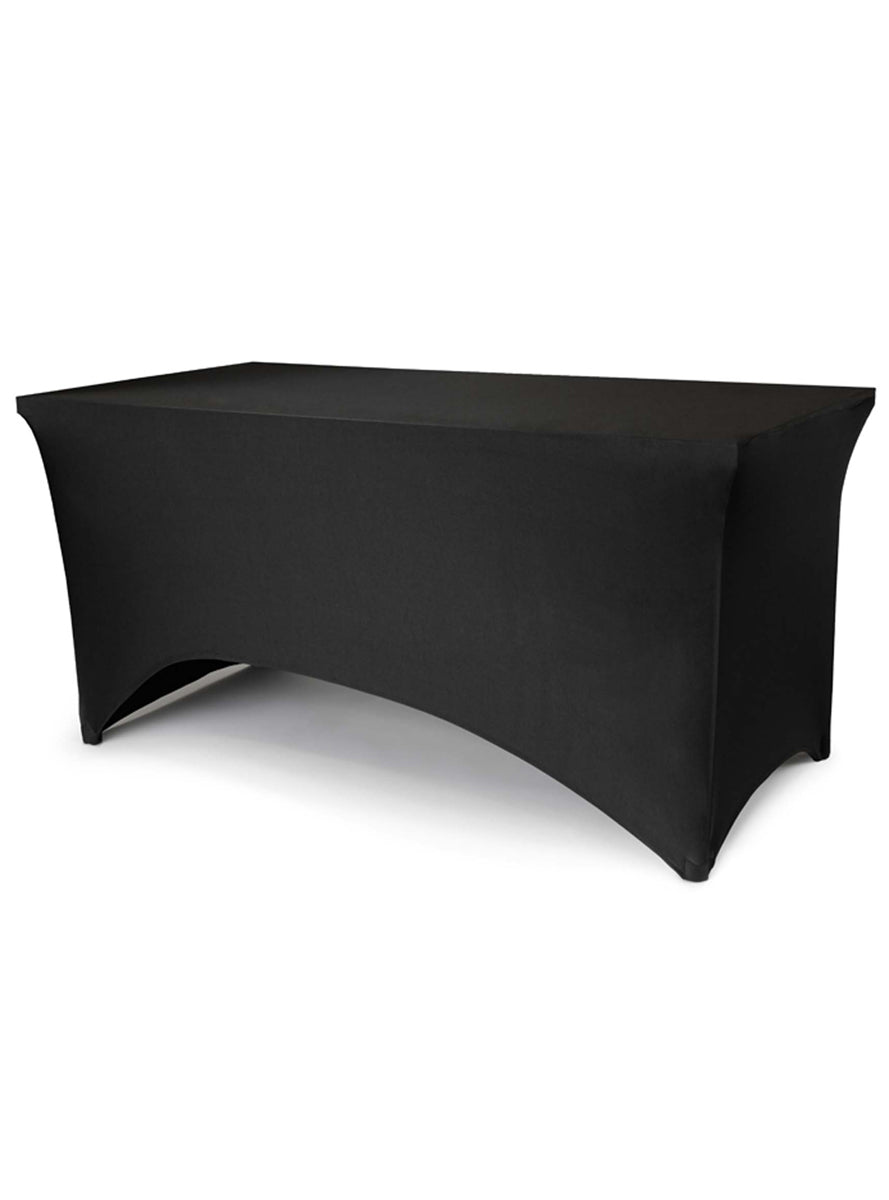 Classic Black 183cm Banquet Tablecover