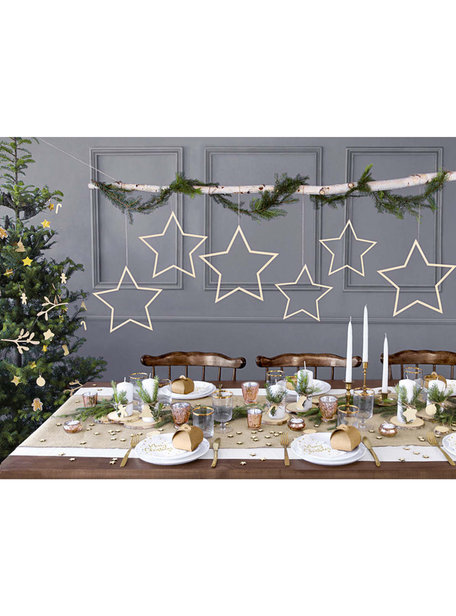 Merry Christmas Tree Shape Napkins - Lifestyle Image 3