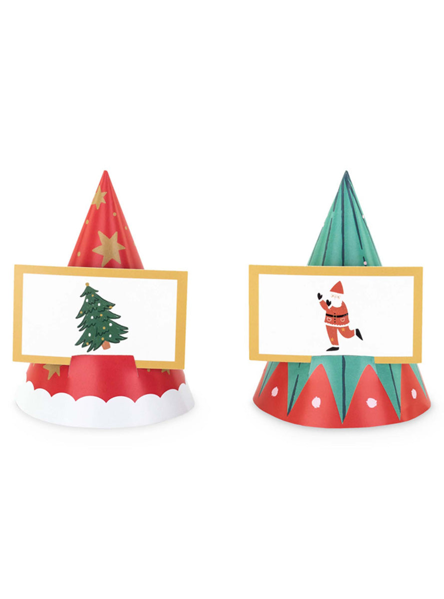 Classic Christmas Santa Hat Guessing Card Game – Alternative Image