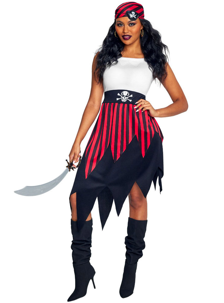 Deckhand Pirate Womens Costume - Alternate Image 2