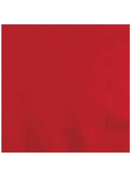 Classic Red 50 Pack Lunch Napkins – Main Image